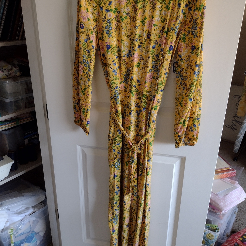 Old Navy yellow jumpsuit